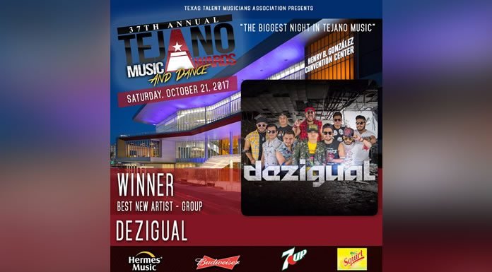 Y el Mejor Nuevo Grupo Texano es... Dezigual, Según los Tejanos Music Awards