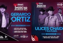 Gerardo Ortiz & Ulices Chaidez son Nominados a Los iHeart Radio Music Awards