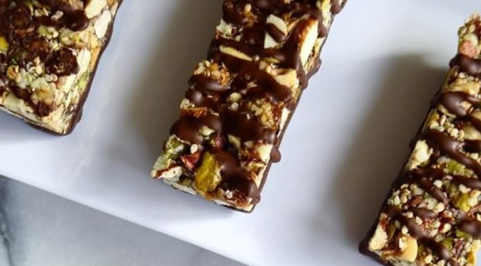 Prepara Unas Deliciosas Y Saludables Barras De Nueces Con Chocolate Amargo
