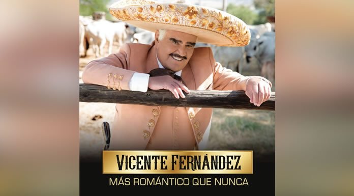 Vicente Fernández Lanzó Hoy Su Nuevo Álbum ''Más Romántico Que Nunca''