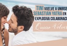 Tini Presenta Su nuevo Sencillo ''Quiero Volver'' ft. Sebastián Yatra