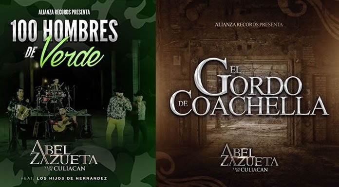 Lanza Abel Zazueta Doble Sencillo ''El Gordo De Coachella'' y ''100 Hombres De Verde''