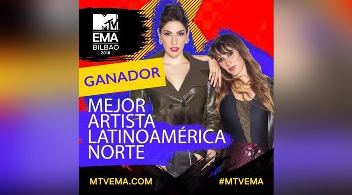 Ha*Ash Gana El Mtv Europe Music Award Mejor Artista Latinoamérica Norte