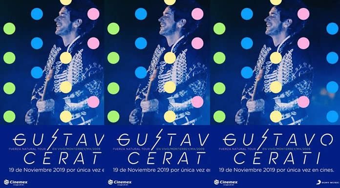 Por Única Vez En Cines Gustavo Cerati "Fuerza Natural Tour En Vivo"