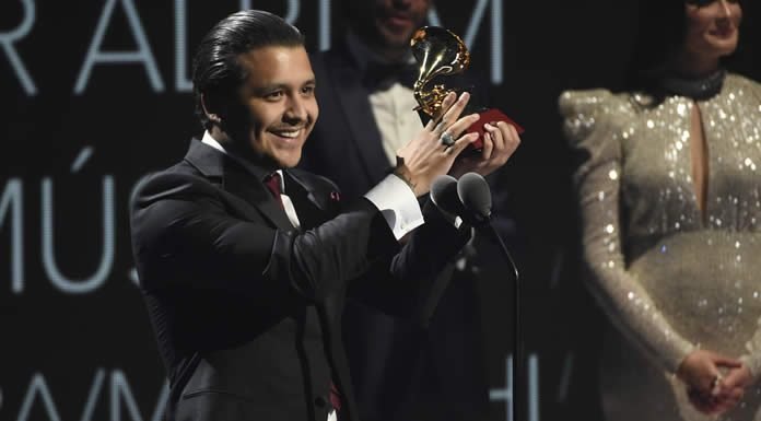 Christian Nodal Gana Dos Latin Grammy