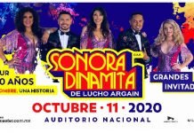 La Sonora Dinamita Anuncia Nuevo Auditorio Nacional