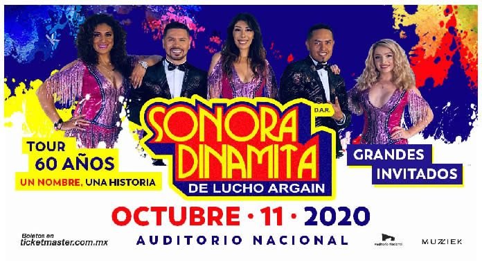 La Sonora Dinamita Anuncia Nuevo Auditorio Nacional