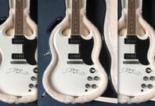 Pete Townshend Dona Guitarra Gibson SG Autografiada Para Subasta De Organización Benéfica