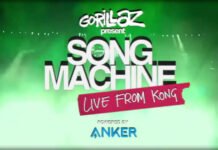 "Gorillaz Song Machine Live From Kong" Se Llevará A Cabo Este Fin De Semana Vía LIVENow
