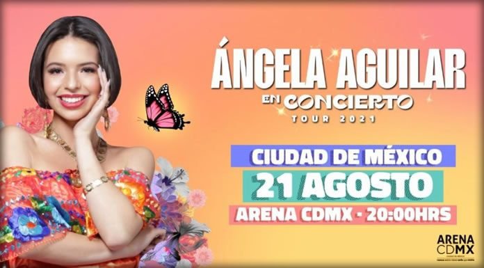 Ángela Aguilar Anuncia El Inicio De Su Tour 2021 En La Arena Ciudad De México